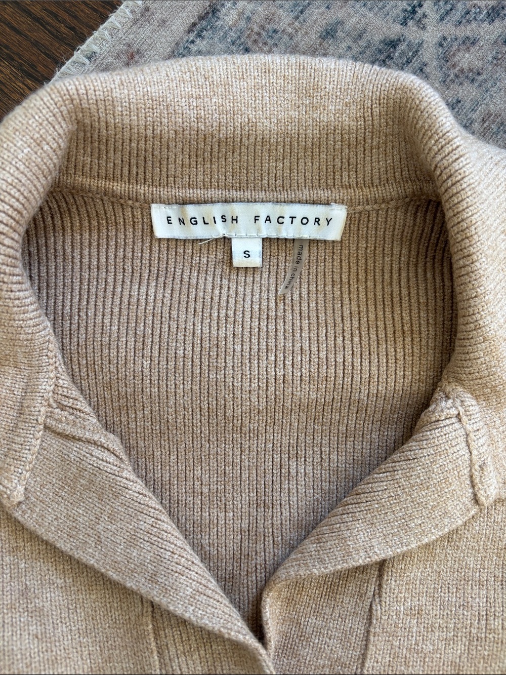 English Factory Wide Leg Sweater Set - Picture 2 of 6
